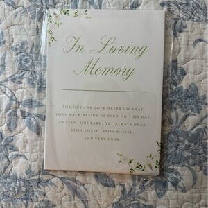 wedding remembrance table 5 x 7